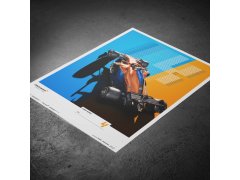 Automobilist Posters | McLaren Formula 1 Team - Lando Norris - 2021 | Limited Edition 4
