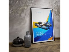 Automobilist Posters | Williams Racing - George Russell - 2021 | Limited Edition 2