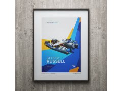 Automobilist Posters | Williams Racing - George Russell - 2021 | Limited Edition 3
