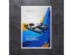 Automobilist Posters | Williams Racing - George Russell - 2021 | Limited Edition 7