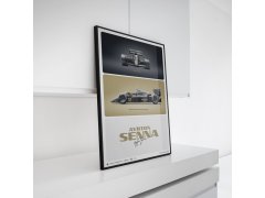 Automobilist Posters | Lotus 97T - Ayrton Senna - The First Win - Estoril - 1985 | Limited Edition 2