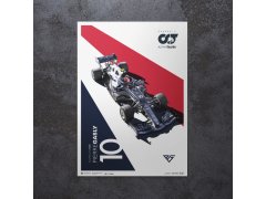 Automobilist Posters | Scuderia AlphaTauri - Pierre Gasly - 2021 | Limited Edition 7