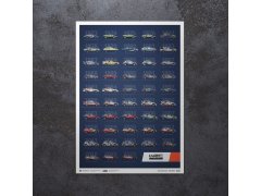 Automobilist Posters | WRC Manufacturers’ Champions - 48th Anniversary - 1973-2020 | Limited Edition 6