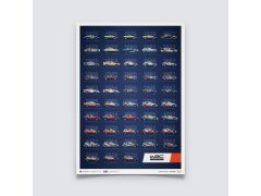 Automobilist Posters | WRC Manufacturers’ Champions - 48th Anniversary - 1973-2020 | Limited Edition