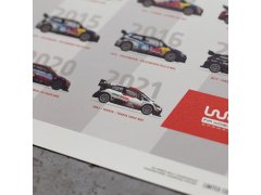 Automobilist Posters | WRC Manufacturers’ Champions - 49th Anniversary - 1973-2021 | Limited Edition 3