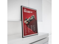 Automobilist Posters | Formula 1® - World Championship Race Calendar - 2022 | Limited Edition 3