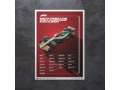 Automobilist Posters | Formula 1® - World Championship Race Calendar - 2022 | Limited Edition 7