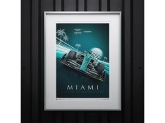 Automobilist Posters | Aston Martin Aramco Cognizant Formula 1 Team - Miami - 2022 | Limited Edition 3