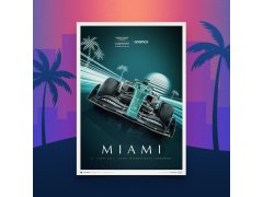 Automobilist Posters | Aston Martin Aramco Cognizant Formula 1 Team - Miami - 2022 | Limited Edition