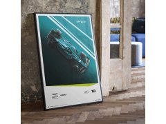 Automobilist Posters | Aston Martin Aramco Cognizant Formula 1 Team - Lance Stroll - 2022 | Limited Edition 6