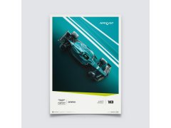 Automobilist Posters | Aston Martin Aramco Cognizant Formula 1 Team - Lance Stroll - 2022 | Limited Edition