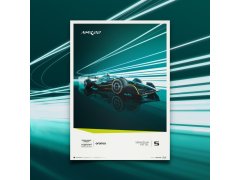Automobilist Posters | Aston Martin Aramco Cognizant Formula 1 Team - Sebastian Vettel - 2022 | Limited Edition 3