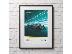 Automobilist Posters | Aston Martin Aramco Cognizant Formula 1 Team - Sebastian Vettel - 2022 | Limited Edition 4