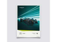 Automobilist Posters | Aston Martin Aramco Cognizant Formula 1 Team - Sebastian Vettel - 2022 | Limited Edition