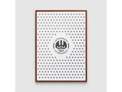 Automobilist Posters | Poster Frame - Dark Wood - 50 x 70 cm