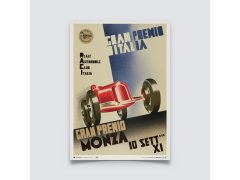 Automobilist Posters | Monza Circuit - 100 Years Anniversary - 1933 | Limited Edition