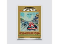 Automobilist Posters | Monza Circuit - 100 Years Anniversary - 1981 | Limited Edition