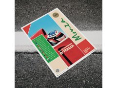 Automobilist Posters | Monza Circuit - 100 Years Anniversary - 1993 | Limited Edition 10