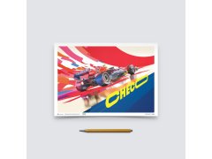 Automobilist Posters | Oracle Red Bull Racing - Sergio Pérez - 2022, Mini Edition, 21 x 30 cm