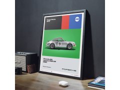 Automobilist Posters | Porsche 911 Carrera RSR 2.8 - 50th Anniversary - Targa Florio - 1973, Classic Edition, 40 x 50 cm 7