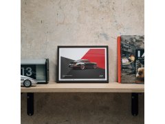 Automobilist Posters | Porsche 911 RS - 1973 - Black, Mini Edition, 21 x 30 cm 10