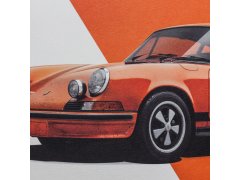 Automobilist Posters | Porsche 911 RS - 1973 - Orange, Mini Edition, 21 x 30 cm 4