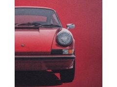 Automobilist Posters | Porsche 911 RS - 1973 - Red, Mini Edition, 21 x 30 cm 4