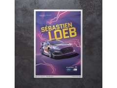 Automobilist Posters | M-Sport - Ford Puma Hybrid Rally1 - Sébastien Loeb - 2022, Mini Edition, 21 x 30 cm 6