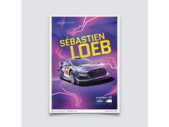 Automobilist Posters | M-Sport - Ford Puma Hybrid Rally1 - Sébastien Loeb - 2022, Limited Edition of 200, 50 x 70 cm 9
