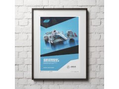 Automobilist Posters | Mercedes-AMG Petronas F1 Team - George Russell - 2022, Classic Edition, 40 x 50 cm 7