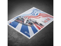 Automobilist Posters | Haas F1 Team - United States Grand Prix - 2022, Mini Edition, 21 x 30 cm 5