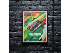 Automobilist Posters | Oracle Red Bull Racing - Sergio Pérez - Mexican Grand Prix - 2022, Mini Edition, 21 x 30 cm 10