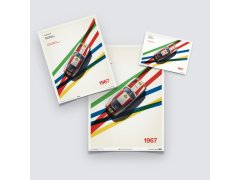 Automobilist Posters | Porsche 911R - BP Racing - Monza - 1967, Mini Edition, 21 x 30 cm 9