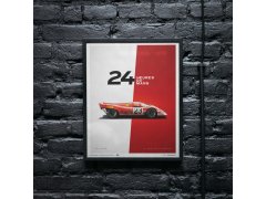 Automobilist Posters | Porsche 917 - Salzburg - 24 Hours of Le Mans - 1970, Classic Edition, 40 x 50 cm 7