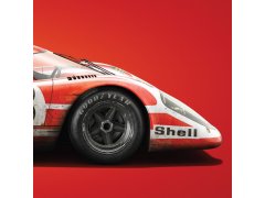 Automobilist Posters | Porsche 917 - Salzburg - 24 Hours of Le Mans - 1970, Mini Edition, 21 x 30 cm 2