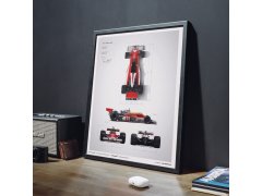 Automobilist Posters | McLaren M23 - James Hunt - Blueprint - Japanese GP - 1976, Mini Edition, 21 x 30 cm 6