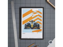 Automobilist Posters | McLaren x Gulf - Lando Norris - 2021, Classic Edition, 40 x 50 cm 8