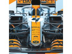 Automobilist Posters | McLaren x Gulf - Lando Norris - 2021, Mini Edition, 21 x 30 cm 3