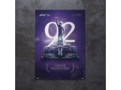 Automobilist Posters | Mercedes-AMG Petronas F1 Team - Lewis Hamilton - 92nd Record-Breaking Win - Portugal - 2020 | Collector´s Edition 10