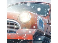Automobilist Posters | Antarctic Expedition - Morris Mini-Trac - 1965 | Limited Edition 4