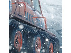 Automobilist Posters | Antarctic Expedition - Morris Mini-Trac - 1965 | Limited Edition 5