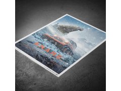 Automobilist Posters | Antarctic Expedition - Morris Mini-Trac - 1965 | Limited Edition 7