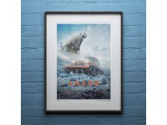 Automobilist Posters | Antarctic Expedition - Morris Mini-Trac - 1965 | Limited Edition 8