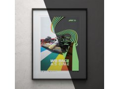 Automobilist Posters | Formula 1® - We Race As One - Fight against Covid-19 and Inequality | Limited Edition 3