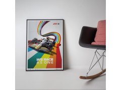 Automobilist Posters | Formula 1® - We Race As One - Fight against Covid-19 and Inequality | Limited Edition 5
