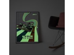 Automobilist Posters | Formula 1® - We Race As One - Fight against Covid-19 and Inequality | Limited Edition 7
