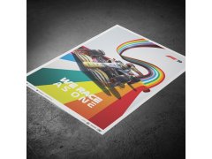 Automobilist Posters | Formula 1® - We Race As One - Fight against Covid-19 and Inequality | Limited Edition 9