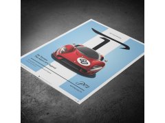Automobilist Posters | De Tomaso Project P - Front view - 2019 | Unlimited Edition 3