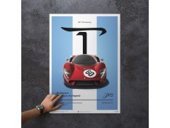 Automobilist Posters | De Tomaso Project P - Front view - 2019 | Unlimited Edition 4