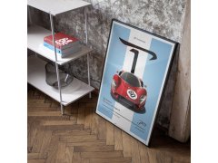 Automobilist Posters | De Tomaso Project P - Front view - 2019 | Unlimited Edition 5